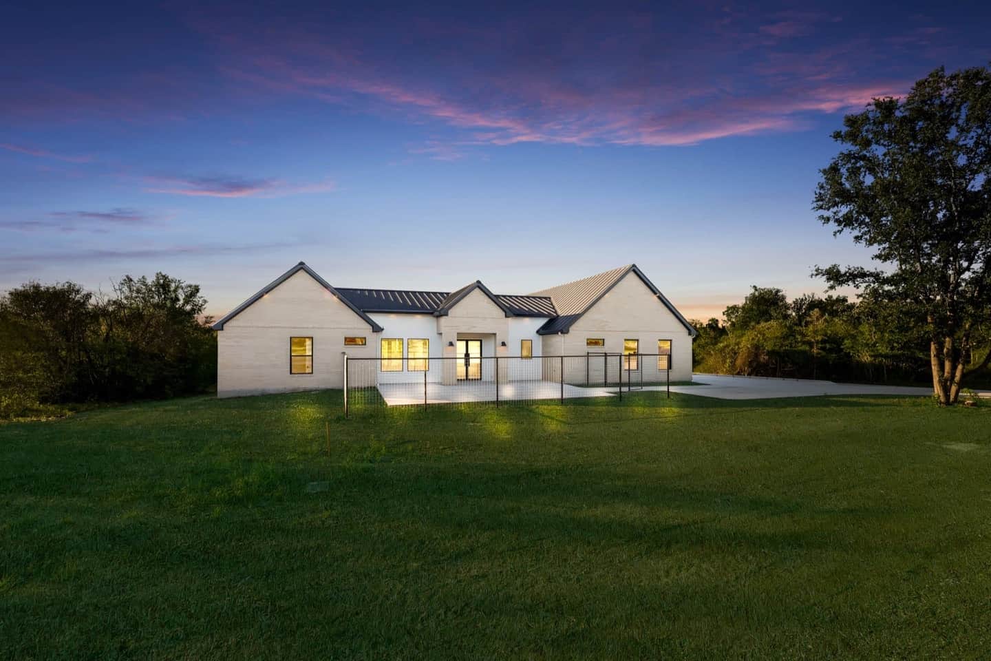 Custom home built on owner's land in Seguin, Texas by TKG Custom Homes